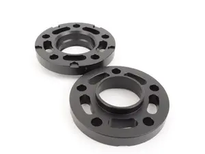 Turner Black BMW 20mm Wheel Spacers (Pair) - Most BMWs (see applications)