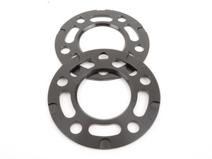 Turner Black BMW 5mm Wheel Spacers (Pair) - Most BMWs (see applications)