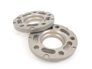 Turner Silver BMW E39 15mm Wheel Hub Adapters - E36/E46 Wheels for E39 5-series