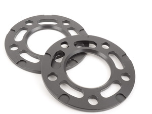 Turner Black BMW 7.5mm Front Wheel Spacer Kit - E24, E28, E30 M3, E31, E32, E34, E36, E38, E46, Z3, Z4