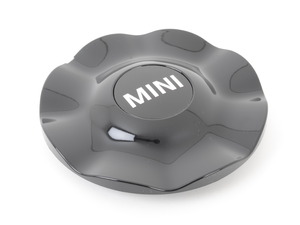 Genuine MINI Hub Cap With MINI Logo Black For R104 Wheel