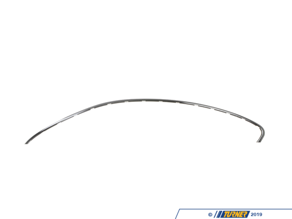 Genuine BMW Genuine BMW Roof Frame Strip, Left Glanzschwarz - 51717008585 - E63 51717008585