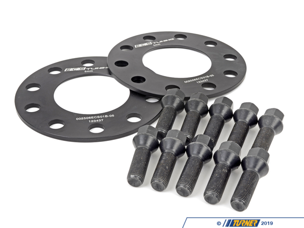ECS ECS Tuning Front Wheel Spacer & Bolt Kit - 5mm - 74.1mm CB ECS#261KTWB1