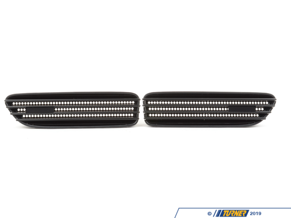 ECS Matte Black Fender Blackout Grille Set - E46 M3 BM32-M301-B