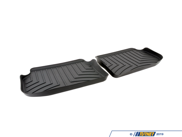 WeatherTech Rear FloorLiner DigitalFit - Black - F10 443132