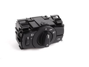European Headlight Switch - Black