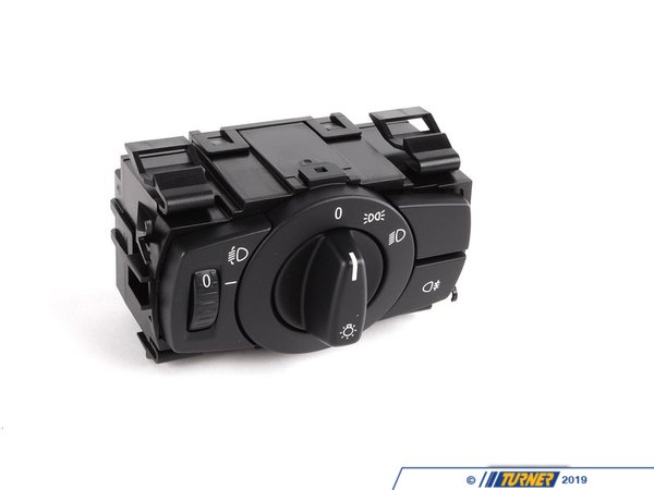 Genuine European BMW European Headlight Switch - Black 61316932795