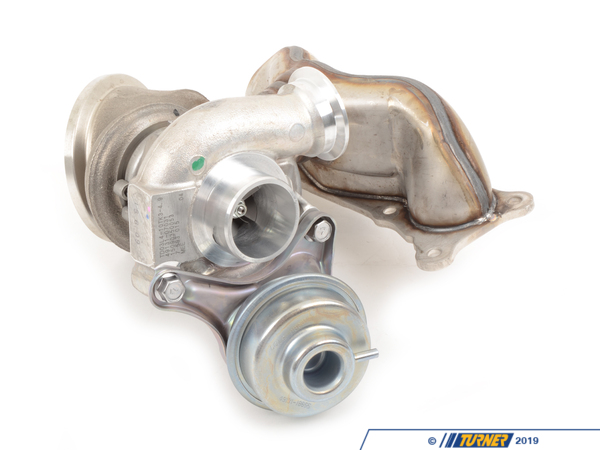 Genuine BMW E82 135i N54, E9X 335i/xi N54, E60 535i/xi N54 OE BMW Front Turbocharger With Exhaust Manifold (Rebuilt) 11657649289KT