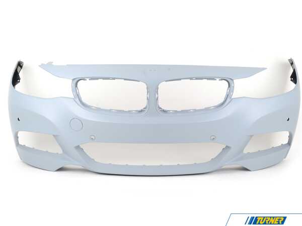 Genuine BMW Genuine BMW Trim Cover, Bumper, Primered, Front Us - 51118061647 - F34 51118061647
