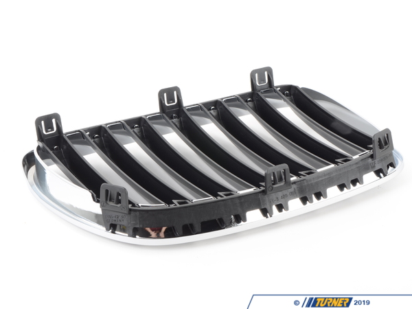 Genuine BMW Front Grill - Left - Graphite Metallic - E83 51113420091