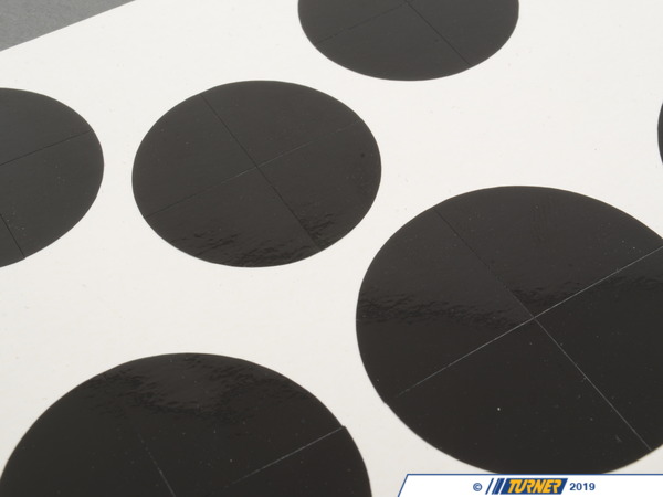 Turner Motorsport Roundel Overlay - Black RD090