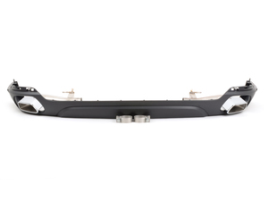 BMW M Performance Chrome Tailpipe Tips w/ Rear Valance - F15 X5 35d