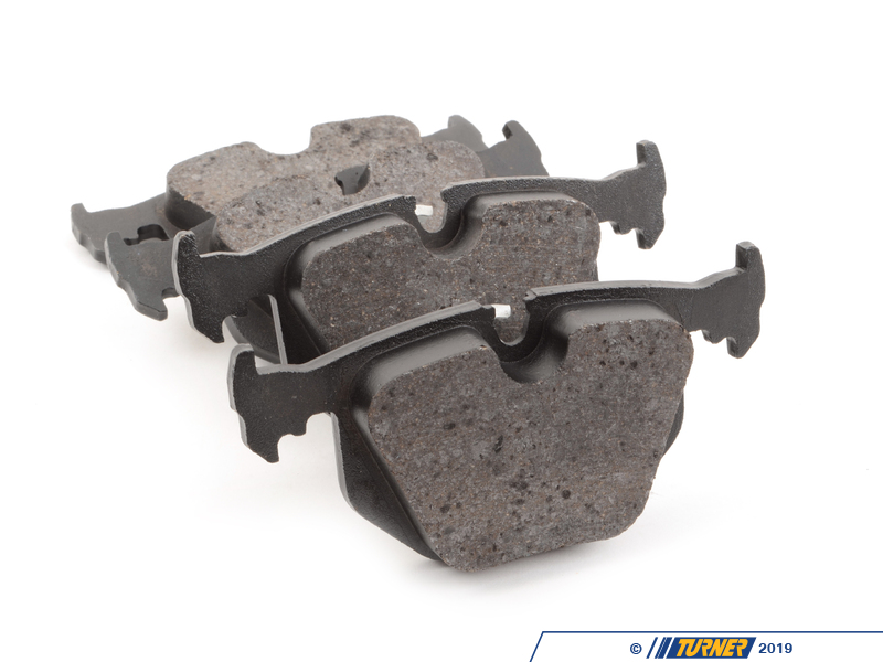 thumbnail image 2 of E-Approved Rear Brake Discs & Pads + Handbrake Shoes Set – BMW E46 330d 330i 330ci 330cd – 320mm Vented Rotors, 5-Lug 2 of 4