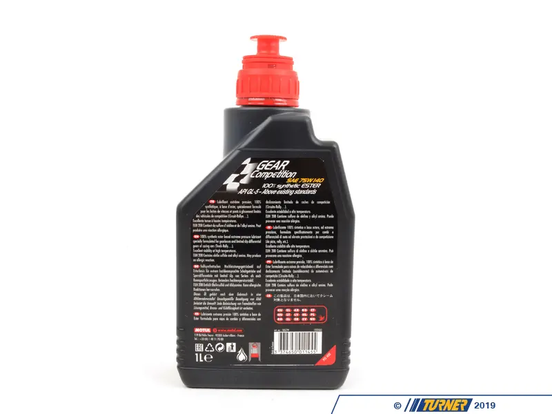 105779 - MOTUL 75W-140 GEAR FF Competion LSD Differential Fluid