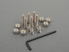 Turner Motorsport Silver Anodize Turner Motorsport Racing Aluminum Pedal Set - Manual TMS-3-PEDAL-SET View 2