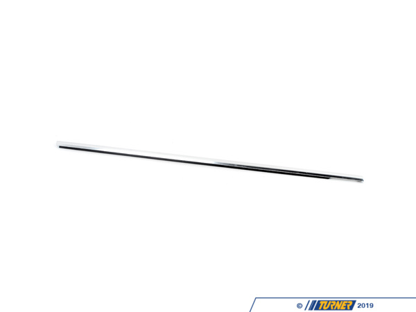 Genuine BMW Genuine BMW Outer Weatherstrip, Right Chrom - 51217010542 - E65 51217010542