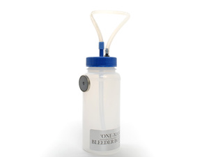 Turner Motorsport Brake Bleeder Bottle with Check Valve - Most BMWs