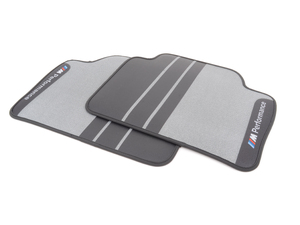 Genuine BMW M Performance M Performance Carpeted Floor Mats - Rear - F30, F80, F36, F31