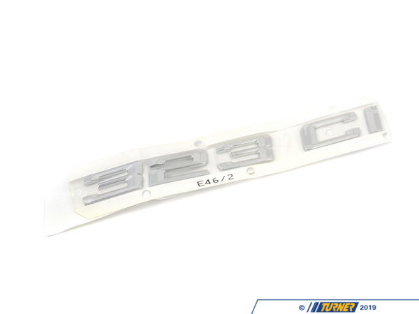 Genuine BMW Genuine BMW Emblem Adhered Rear - 323Ci - 51148240120 - E46 51148240120