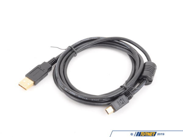 Turner Motorsport 10ft USB A To Mini USB Cable USB-10