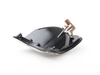 Genuine European BMW E46 Sedan 02-05 Left Front Euro Clear Turn Signal (Black Trim) 63136914199 View 3