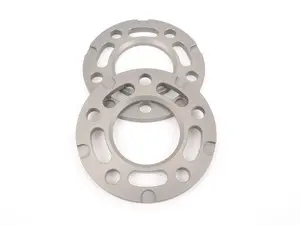 Turner Silver BMW 10mm Front Wheel Spacers (Non-Hubcentric) - E24, E28, E30 M3, E31, E32, E34, E36, E38, E46, Z3, Z4
