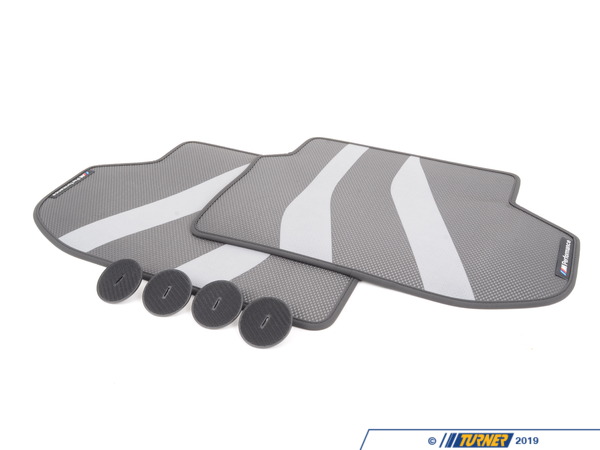 Genuine BMW M Performance Genuine BMW M Performance BMW M Performance Carpeted Floor Mats - rear - F10 51472365219