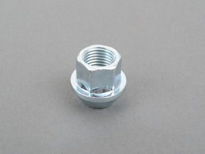 17mm 14x1.5 Turner Silver Zinc-Coated Wheel Nut