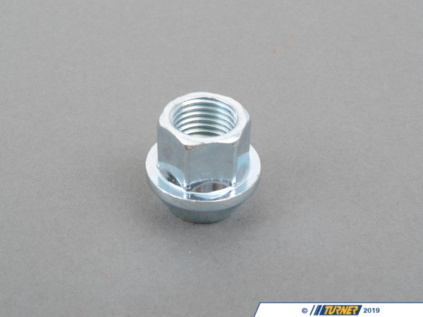 Turner Motorsport 17mm 14x1.5 Turner Silver Zinc-Coated Wheel Nut TWH997214A