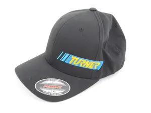 Turner Black Flex Fit Hat - L/XL