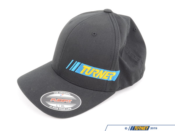 Turner Motorsport Turner Black Flex Fit Hat - L/XL TMS300508