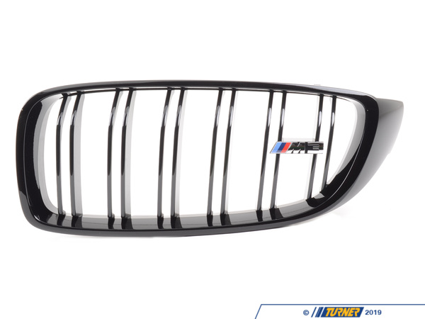 Genuine BMW M Performance BMW High-gloss Black Grille - Left - F8X M3  51712352813