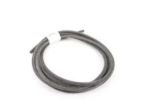 Rein Cloth Braided Fuel/Vacuum Hose - Black - 5 Meter