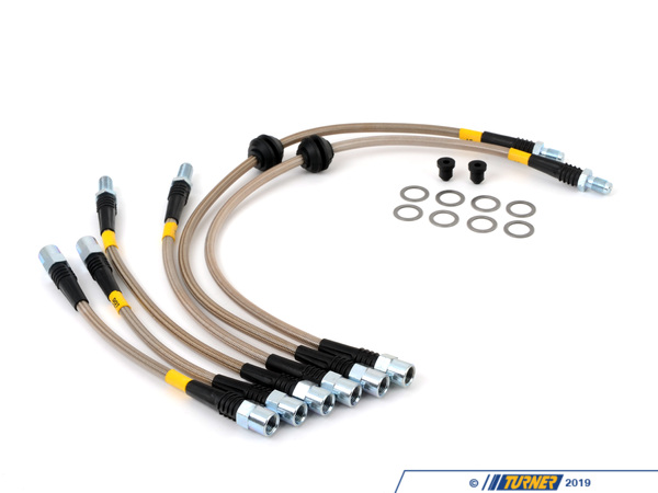 StopTech Stoptech Stainless Steel Brake Lines (Full Kit) - E90/E92 M3 2008+ - (NO LONGER AVAILABLE) PLBE9XM3