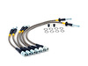 StopTech Z3 DOT Stainless Steel Brake Line Set PLBZ396DCOAT