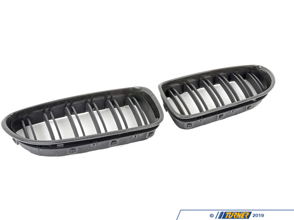 ECS Carbon Fiber Double Slat Center Grills - F12/F13/F06 640i, 650i, M6  BM-0612-CF