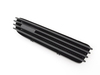 Turner Motorsport Matte Black Fender Grilles - E46 M3 e46mbgrillfndrKT View 3