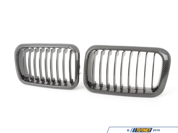 Turner Motorsport Carbon Fiber Center Grills - E36 1992-1996 - (NO LONGER AVAILABLE) BM-0046