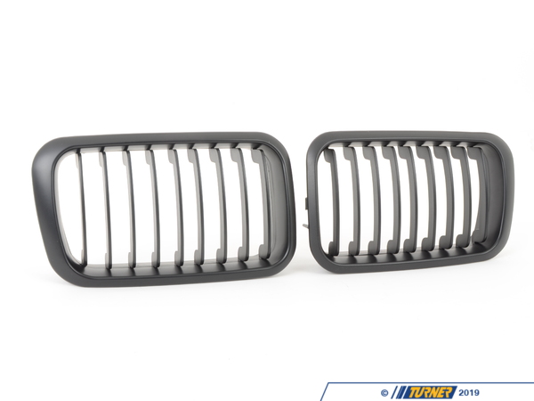 Turner Motorsport Black Center Grill Update - E36 318i/is 325i/is 328i/is M3 1992-1996 - (NO LONGER AVAILABLE) BME-1601-1011S