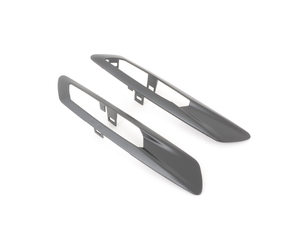 Black Fender Light Trim - F10 528i 535i 550i 