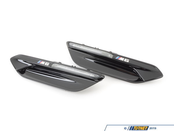 IND Gloss Black Side Grill Set - F12 F13 M6, F06 M6 GC SG-F1XM6-GB
