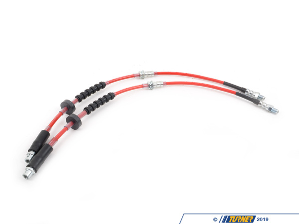 ECS ECS Tuning Exact-Fit Stainless Steel Brake Lines (Front) - F80/82/83 M3 M4, F87 M2 010025ECS01B