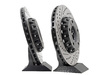 ECS E46 323/325, Z3 3.0, Z4 3.0 ECS Front Cross-Drilled & Slotted 2-Piece Brake Rotors - Pair (300x22) 011505ecs01KT View 3