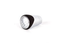 Genuine BMW M Performance Manual BMW Shift Knob - BMW Performance Aluminum/Leather - 5 or 6 Speed Pattern TMS1778