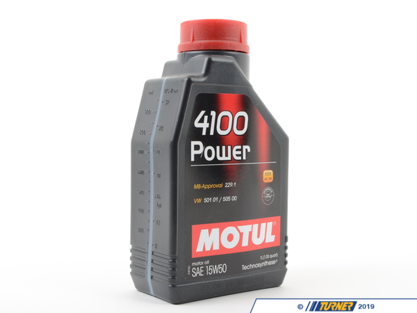 Motul MOTUL 4100 Power 15W-50 Engine Oil - 1 liter bottle MOSY41-15W50-1L