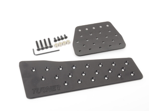 BMW Black Anodize Turner Motorsport Aluminum Pedal Set for E30/E36/E46/E9x Automatic Transmission