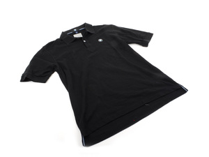 Genuine BMW Mens Polo Blend, Black - L - 80902296688