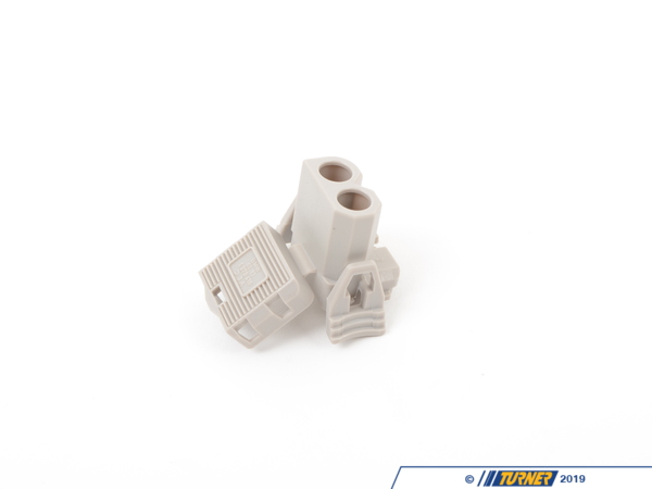 Genuine BMW Genuine BMW Plug Housing 2 Pol. Grau - 61131378418 - E30,E39 61131378418