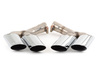Supersprint E71 X6 50i Supersprint Exhaust Tips - 4x90mm Round Polished Stainless 981716 View 1