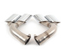 Supersprint E71 X6 50i Supersprint Exhaust Tips - 4x90mm Round Polished Stainless 981716 View 2